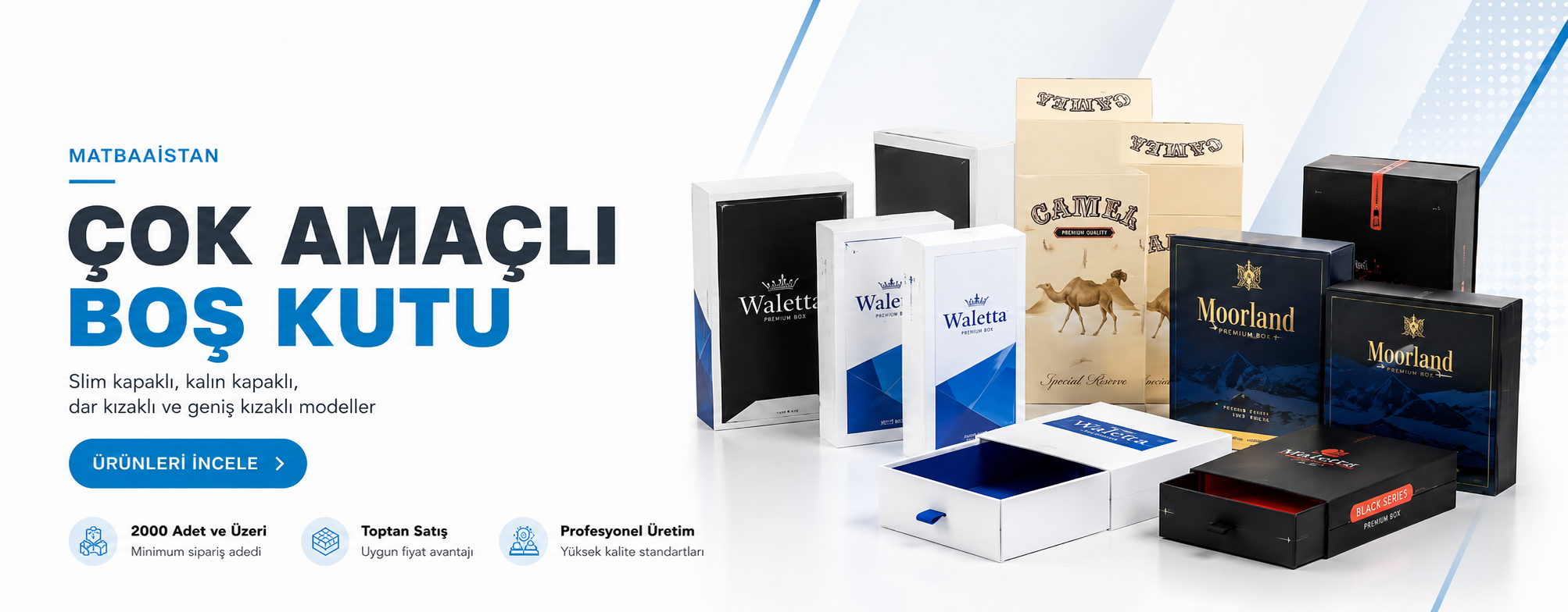 çok amaçlı boş kutu