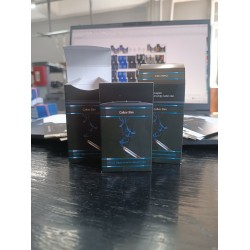 Slim kapak Mavi çizgili Çok Amaçlı Boş Kutu - 2000 Adet