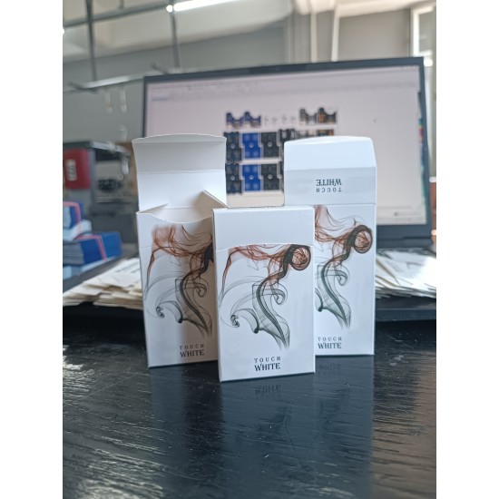 Slim Kapaklı beyaz arka planlı duman efektli - 2000 Adet