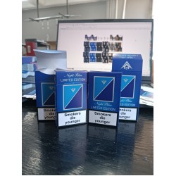 Slim Kapaklı Parlement mavisi ile tasarımlı Çok Amaçlı Boş Kutu - 2000 Adet