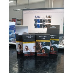 Slim Kapaklı siyah temalı normal çok amaçlı boş kutu - 2000 Adet