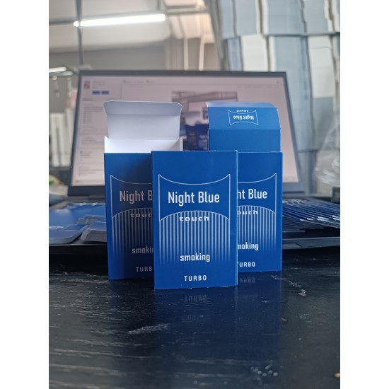 Dar Kızaklı Mavi tasarımlı beyaz çizgili - 2000 Adet Dar Kızaklı Mavi tasarımlı beyaz çizgili - 2000 Adet