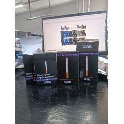 Kalın Kapaklı Çok Amaçlı Boş Kutu siyah temalı mor hatlı tasarım - 2000 Adet