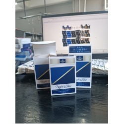 Kalın Kapaklı Çok Amaçlı Boş Kutu beyaz arka planlı parlament mavisi tasarımlı - 2000 Adet